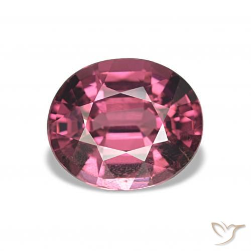 2.66ct Pourpre-Rouge Grenat Rhodolite, ovale, VS
