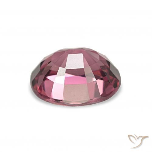 Grenat Rhodolite Pourpre-Rouge naturelle ovale, 2.46 ct, VS