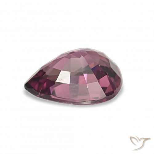 Grenat Rhodolite Rouge Rapberry naturelle En forme de poire, 2.28 ct, VS