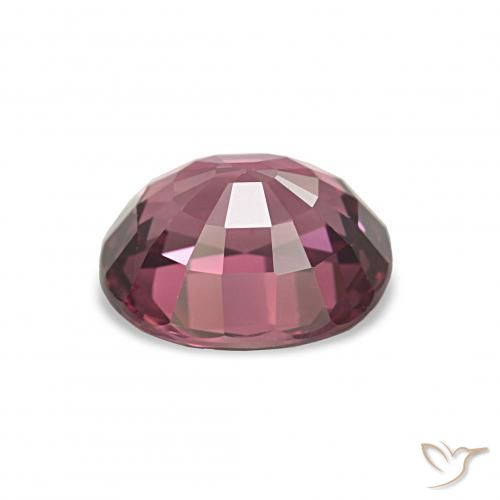 Grenat Rhodolite Rouge framboises naturelle ovale, 2.67 ct, VVS-VS