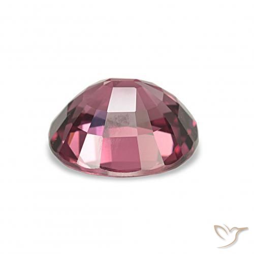 Grenat Rhodolite Magenta profond naturelle ovale, 2.65 ct, VVS-VS