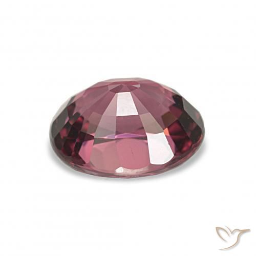 Grenat Rhodolite Magenta profond naturelle ovale, 2.77 ct, VVS-VS