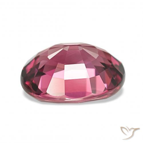 Grenat Rhodolite Rouge framboises naturelle ovale, 4.78 ct, VS
