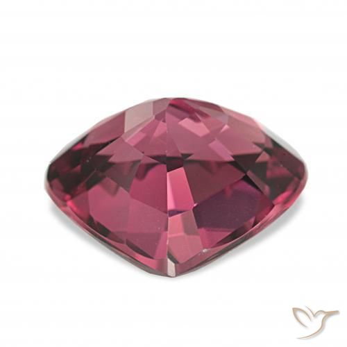 Grenat Rhodolite Rouge framboises naturelle Cœur, 4.08 ct, VS