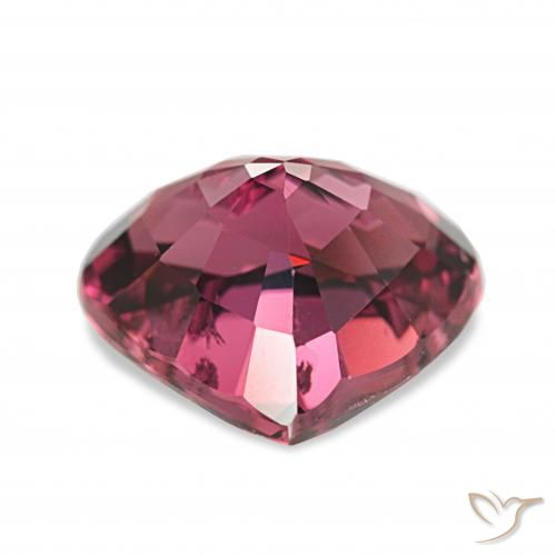 Grenat Rhodolite Rouge framboises naturelle Cœur, 4.55 ct, VS