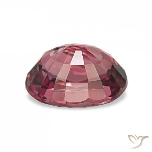 Grenat Rhodolite Rouge merlot naturelle Coupe ovale, 1.24 ct, VS