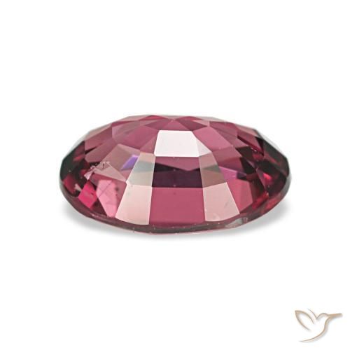 Grenat Rhodolite Violet rougeâtre naturelle Coupe ovale, 0.96 ct, VS