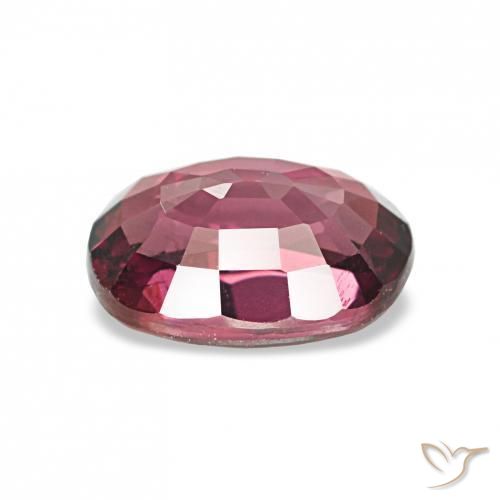 Grenat Rhodolite Magenta profond naturelle Coupe ovale, 1.07 ct, VS