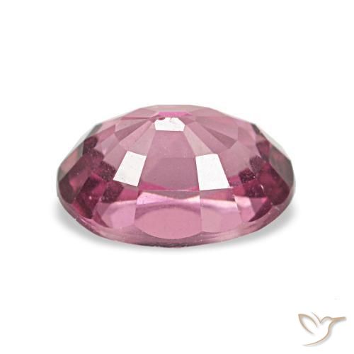 Grenat Rhodolite Light Merlot Red naturelle Coupe ovale, 1.16 ct, VS