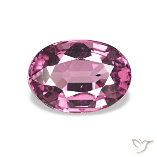 1.09ct Violet Rosâtre Grenat Rhodolite, ovale, VS