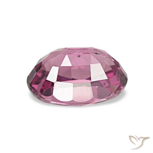 Grenat Rhodolite Violet Rosâtre naturelle ovale, 1.09 ct, VS