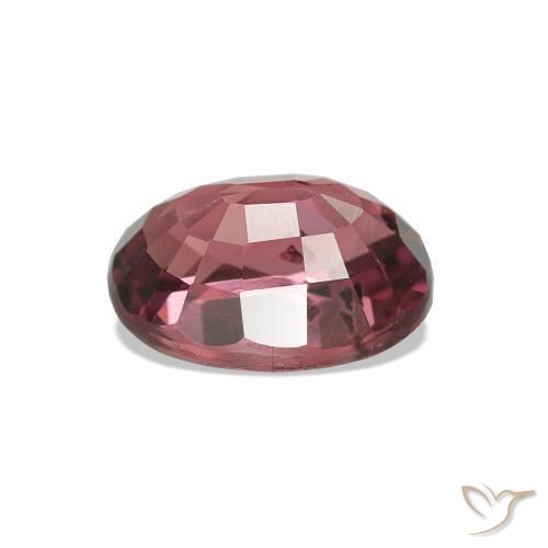 Grenat Rhodolite Ton rouge framboise naturelle Coupe ovale, 1.17 ct, VS