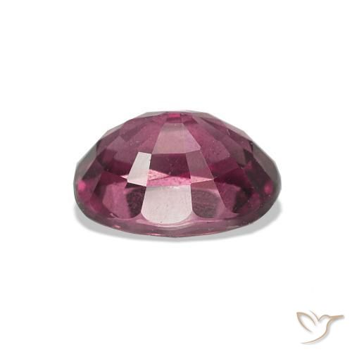 Grenat Rhodolite Rouge moyen naturelle Coupe ovale, 1.18 ct, VS