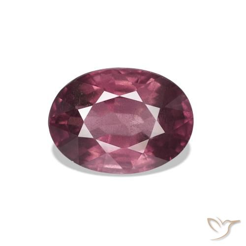1.15ct Rouge moyen Grenat Rhodolite, ovale, VS