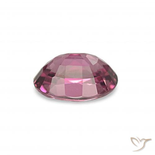Grenat Rhodolite Violet Rosâtre naturelle Coupe ovale, 1.04 ct, VS-SI