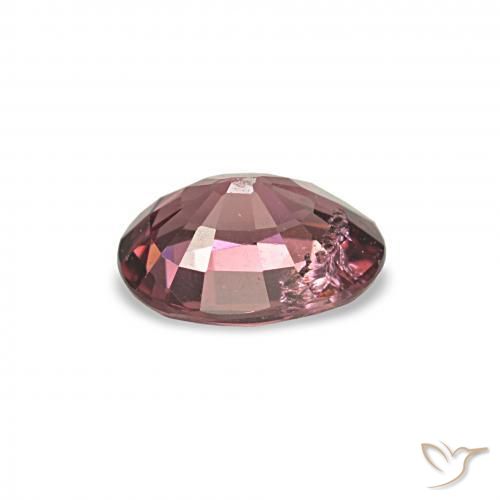 Grenat Rhodolite Vin rouge naturelle Coupe ovale, 0.99 ct, VS-SI