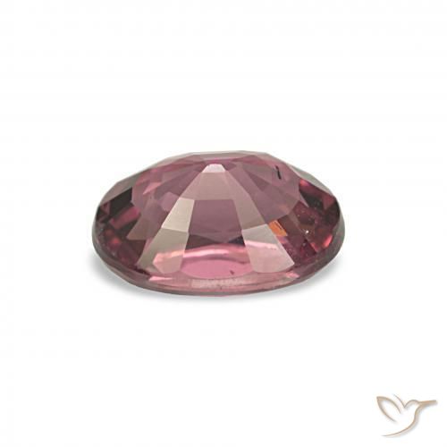 Grenat Rhodolite Pourpre de baie naturelle Coupe ovale, 1.29 ct, VVS-VS
