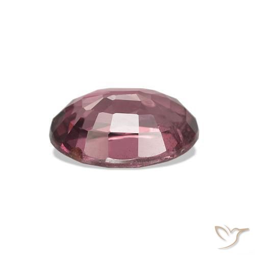 Grenat Rhodolite Rose magenta foncé naturelle Coupe ovale, 1.00 ct, VS