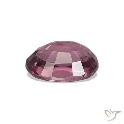 Grenat Rhodolite Pourpre moyen naturelle Coupe ovale, 1.16 ct, VS