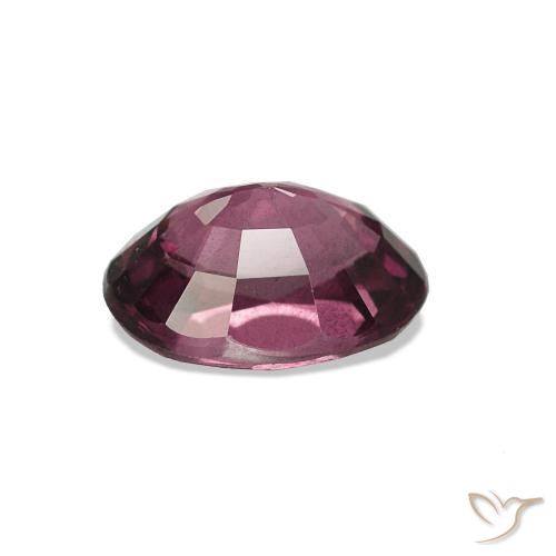Grenat Rhodolite Rouge Rapberry naturelle Coupe ovale, 1.09 ct, VS