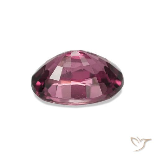 Grenat Rhodolite Pourpre moyen naturelle Coupe ovale, 1.14 ct, VS-SI