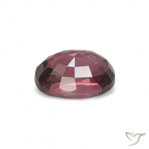 Grenat Rhodolite Vin rouge naturelle Coupe ovale, 1.23 ct, VS