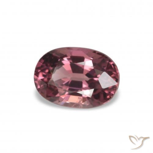 Grenat Rhodolite Ton rouge framboise naturelle Coupe ovale, 1.15 ct, VS-SI