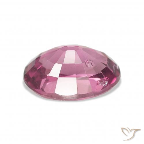 Grenat Rhodolite Pourpre moyen naturelle Coupe ovale, 1.10 ct, VS-SI