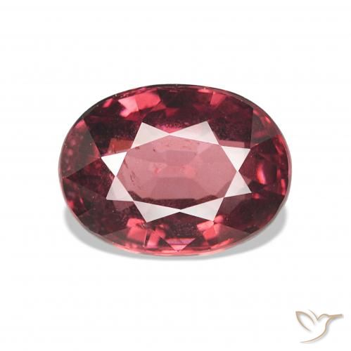1.12ct Pourpre-Rouge Grenat Rhodolite, ovale, VS-SI