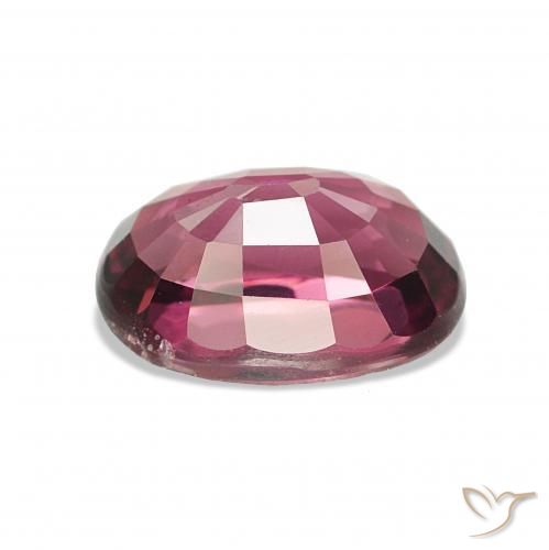 Grenat Rhodolite Pourpre moyen naturelle Coupe ovale, 1.18 ct, VS-SI