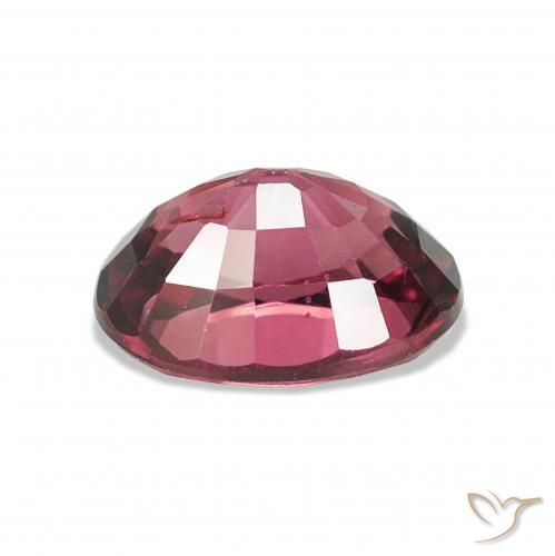 Grenat Rhodolite Violet rougeâtre naturelle Coupe ovale, 1.14 ct, VS