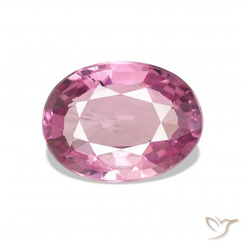 Grenat Rhodolite Violet Rosâtre naturelle Coupe ovale, 0.87 ct, VS