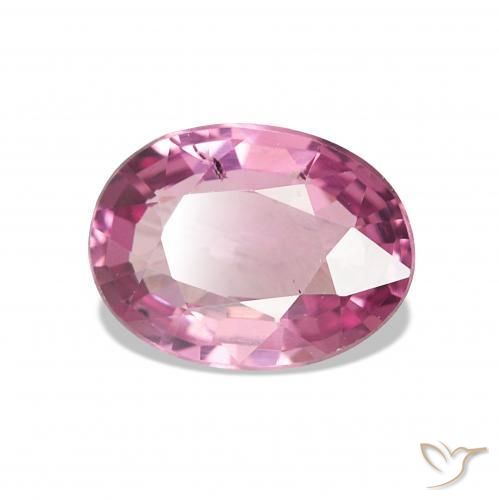 Grenat Rhodolite Violet Rosâtre naturelle Coupe ovale, 0.87 ct, VS