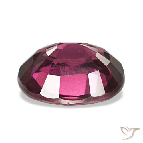 Grenat Rhodolite Pourpre moyen naturelle Coupe ovale, 5.65 ct, VS