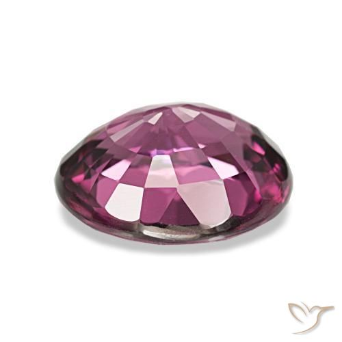 Grenat Rhodolite Pourpre moyen naturelle Coupe ovale, 4.13 ct, VVS