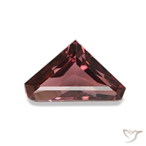 Grenat rhodolite rouge naturelle forme fantaisie, 1,18 ct, VS
