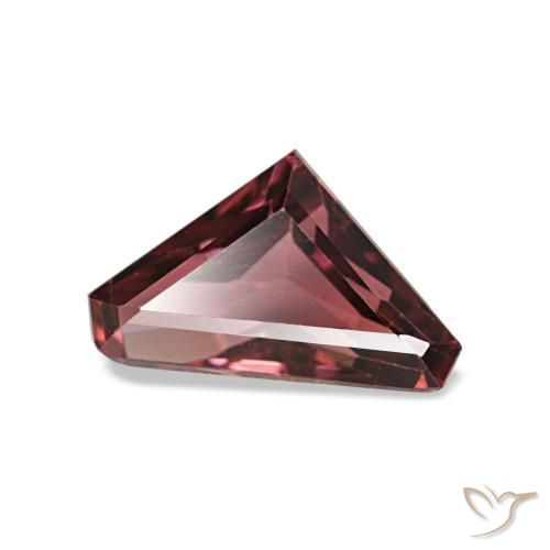 Grenat rhodolite rouge naturelle forme fantaisie, 1,18 ct, VS