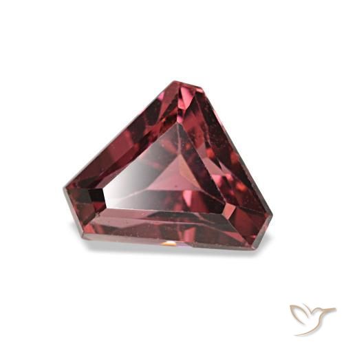 Grenat rhodolite rouge naturelle forme fantaisie, 0,99 ct, VS