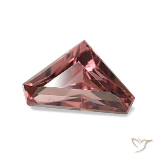 Grenat rhodolite rouge naturelle forme fantaisie, 0,84 ct, VVS-VS