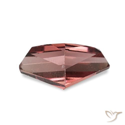 Grenat rhodolite rouge naturelle forme fantaisie, 0,84 ct, VVS-VS