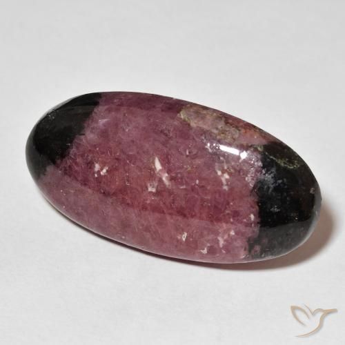Rhodonite Multicolore naturelle ovale, 37.35 ct, Opaque