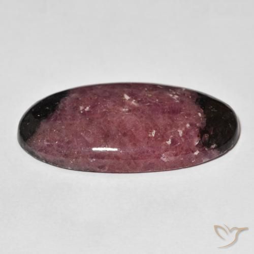 Rhodonite Multicolore naturelle ovale, 37.35 ct, Opaque