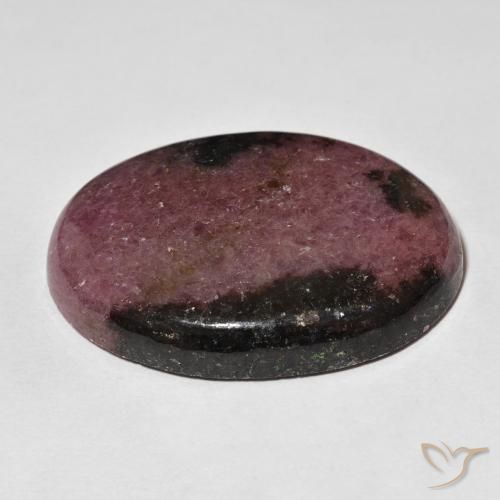 Rhodonite Multicolore naturelle ovale, 93.57 ct, Opaque