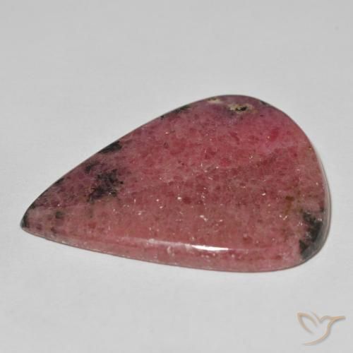 Rhodonite Multicolore naturelle En forme de poire, 54.82 ct, Opaque