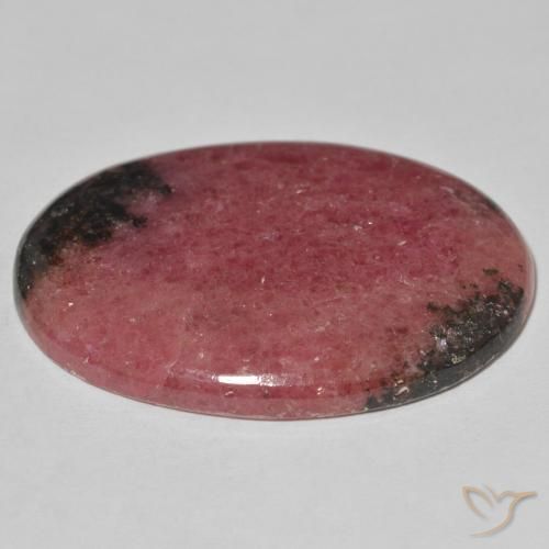 Rhodonite Multicolore naturelle ovale, 55.87 ct, Opaque