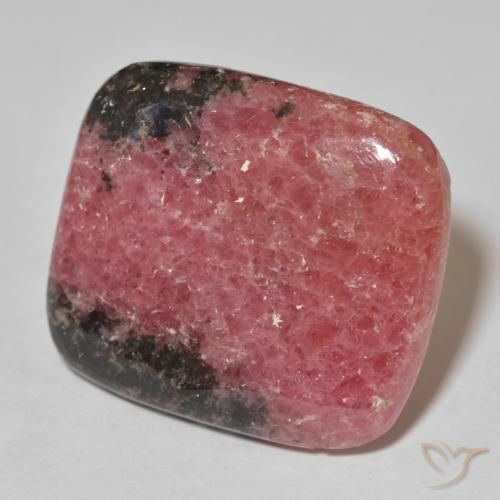 Rhodonite Multicolore naturelle Coussin, 46.67 ct, Opaque