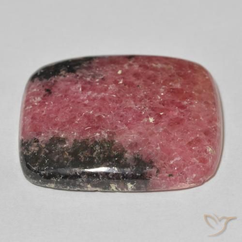 Rhodonite Multicolore naturelle Coussin, 46.67 ct, Opaque
