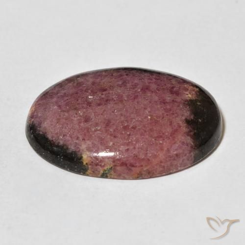 Rhodonite Multicolore naturelle ovale, 27.88 ct, Opaque