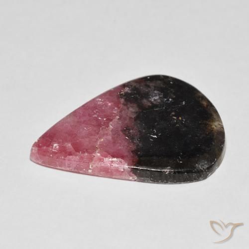 Rhodonite Multicolore naturelle En forme de poire, 25.15 ct, Opaque