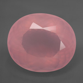 Quartz rose rose naturelle transparent, 150,95 ct, transparent / translucide